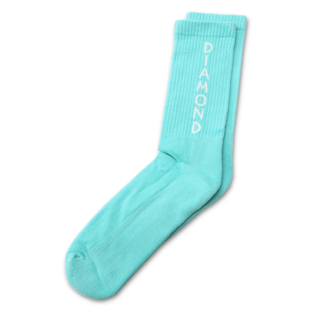 Meia Diamond supply Hobbs Crew - Blue/Azul Diamond