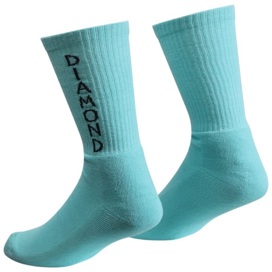 Meia Diamond supply Hobbs Crew - Blue/Azul Diamond