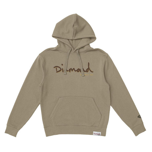 Moletom Diamond - OUTLINE HOODIE - Sand/Bege