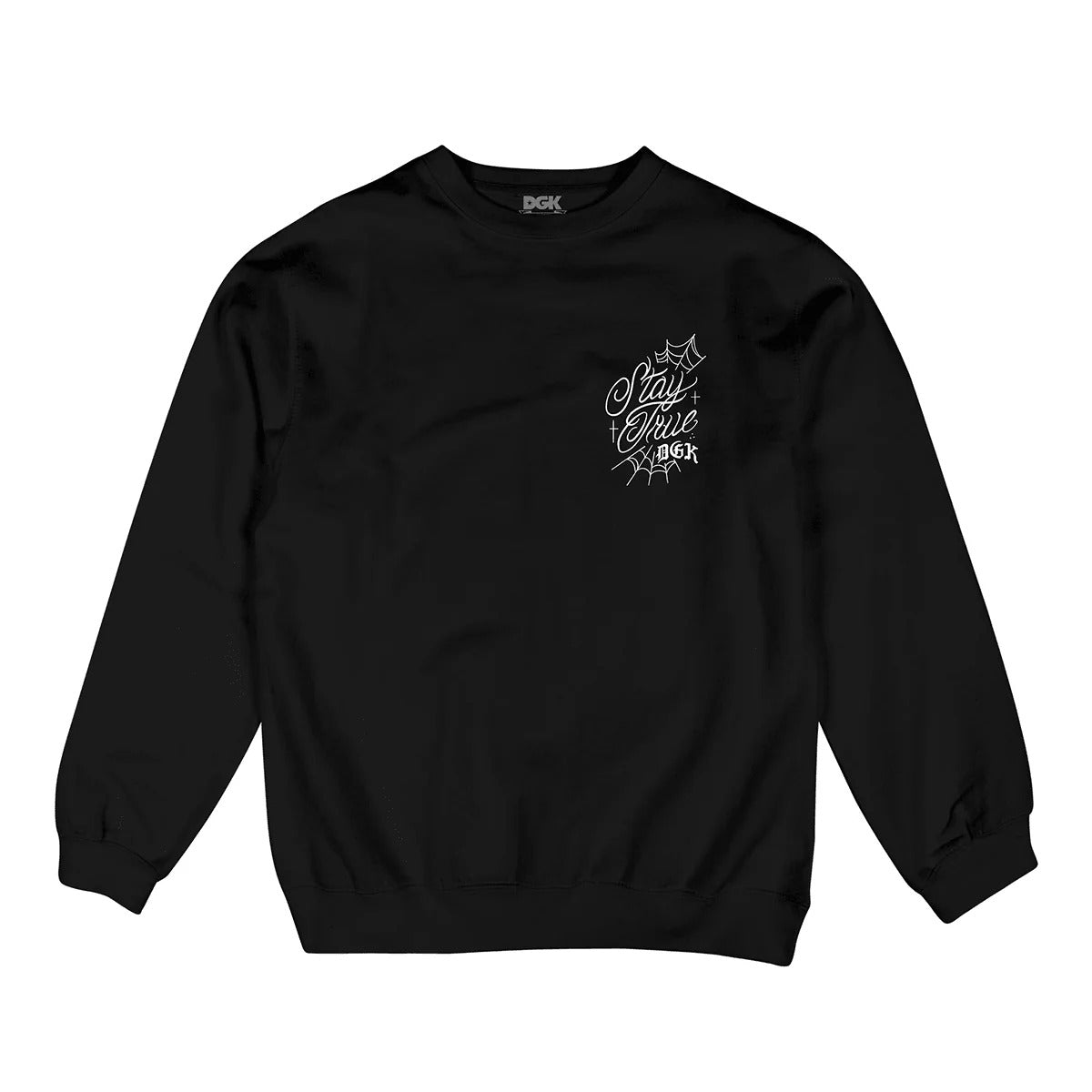 Moletom DGK importadoStay True Crewneck Black/Preto