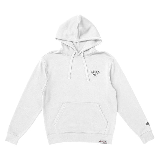 Moletom Diamond - BRILLANT HOODIE - White/branco