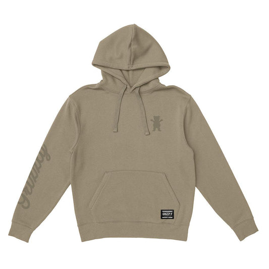 Moletom Grizzly - OG Mini Bear Script Hoodie Sand/Bege