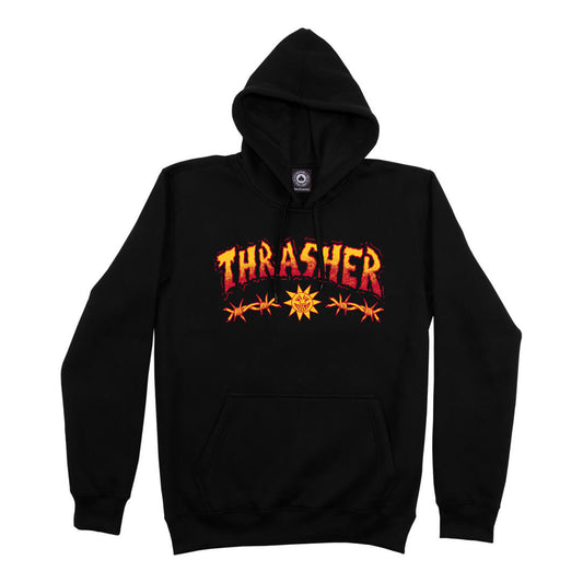 Moletom Thrasher ESPECIAL SKETCH - Black/preto