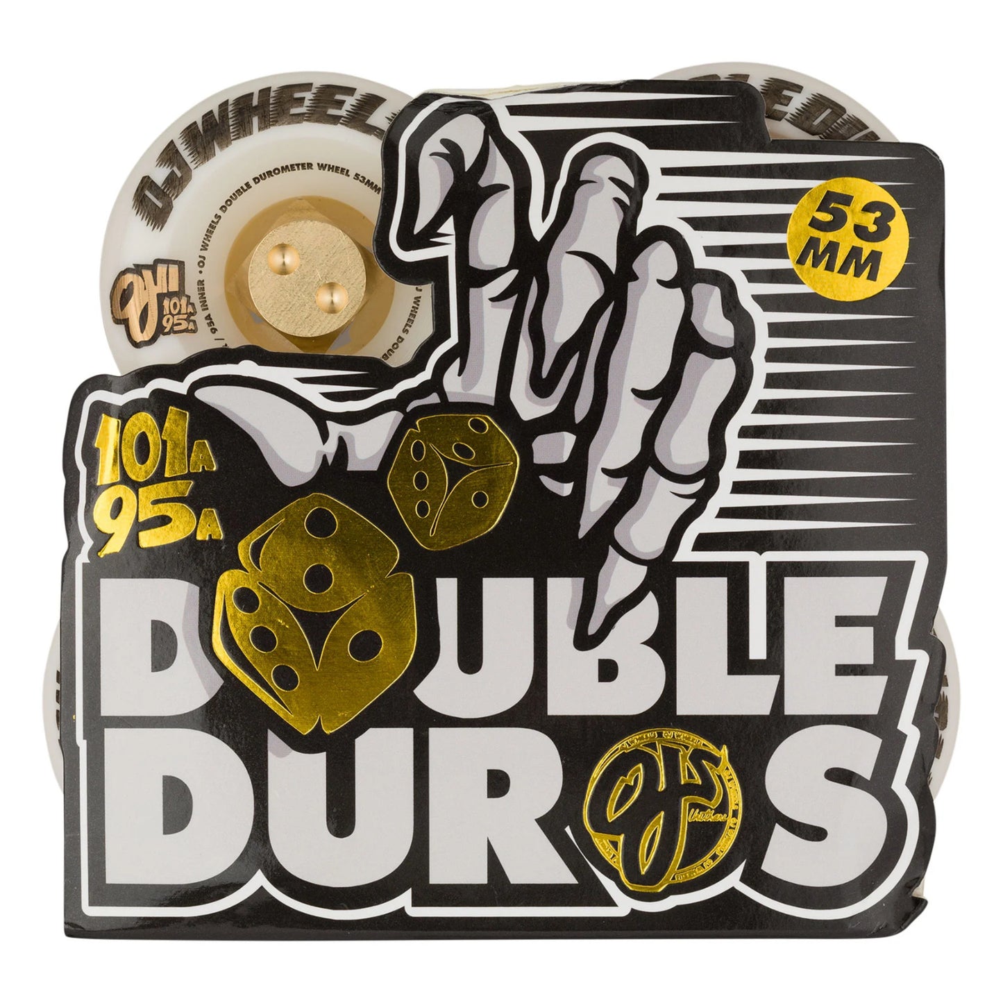 RODA OJ DOUBLE DURO MINI COMBO 101A/95A 53mm