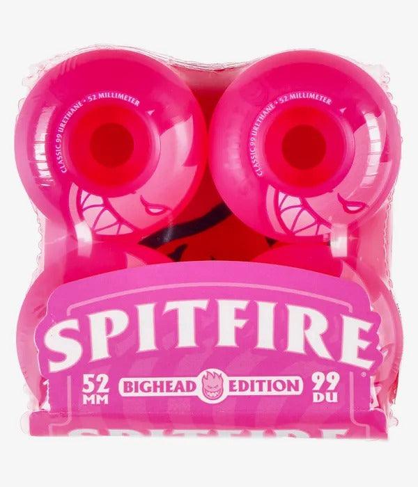 Roda Spitfire Big head Classic Pink ROZA - 99D 52mm