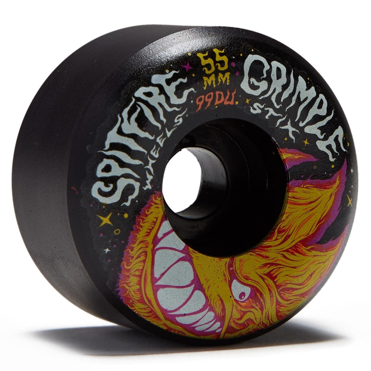 Roda Spitfire F4 Lock Ins FULL Grimple Black 99D - 55mm