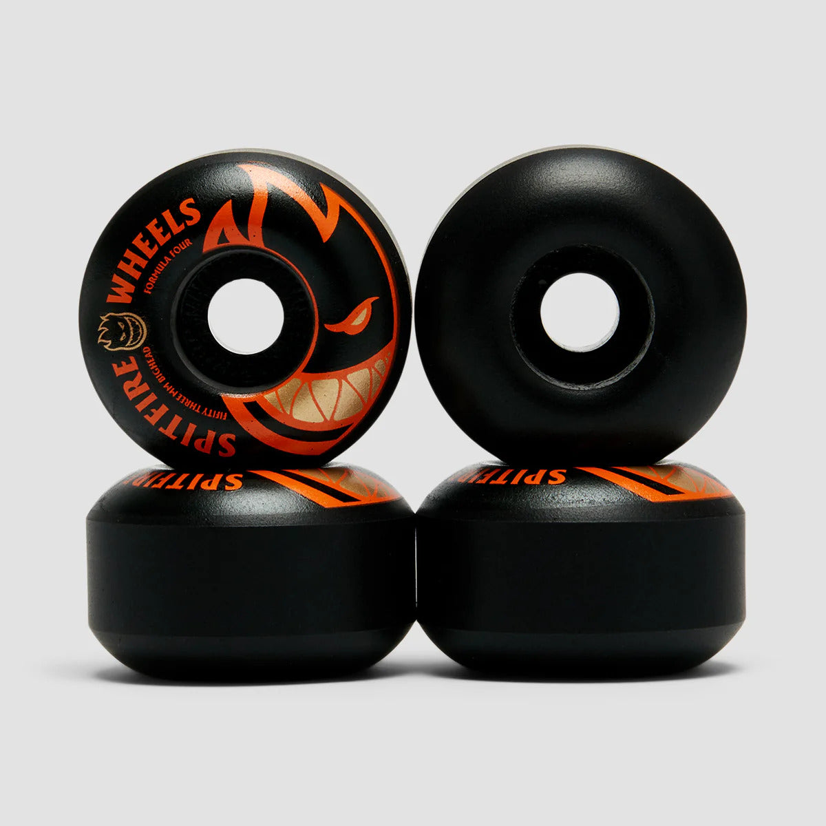 Roda Spitfire F4 Classic Black/Orange 99D - 55mm