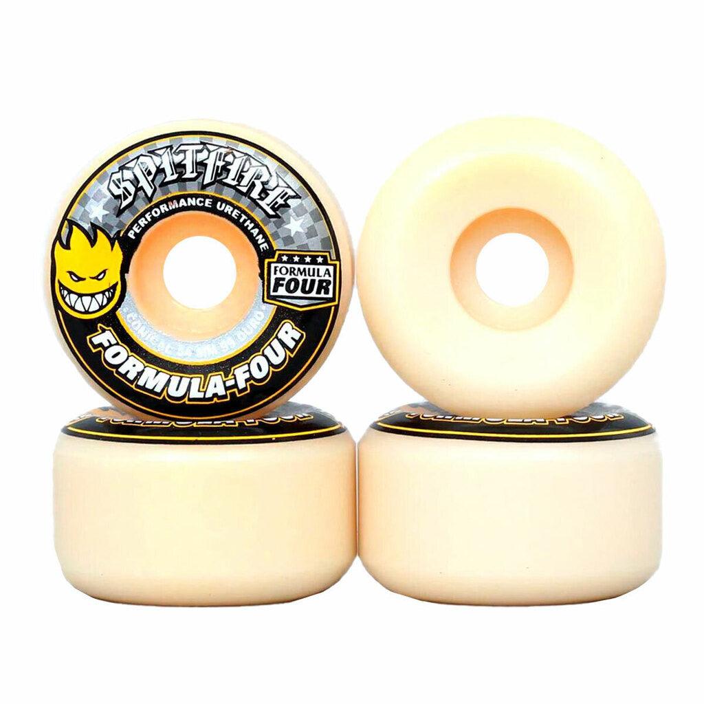 Roda Spitfire F4 Conical yellow Print 99DU - 52mm