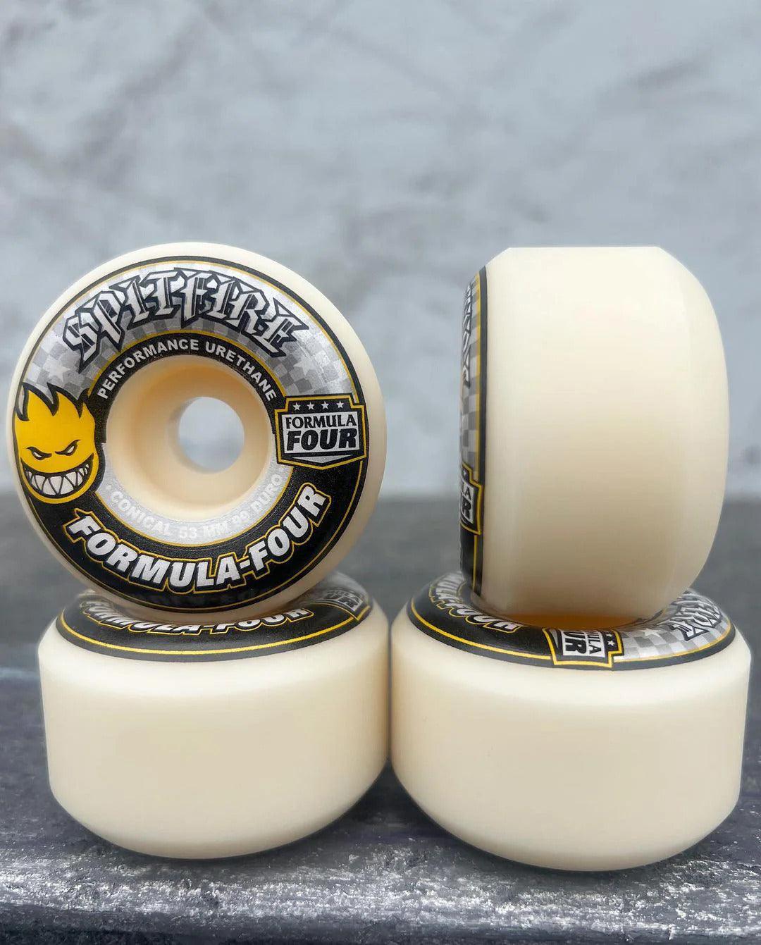 Roda Spitfire F4 Conical yellow Print 99DU - 54mm