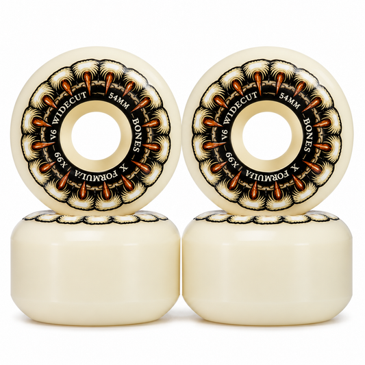 Roda Bones wheels X-Formula Grippin Wolf V6 Wide-cut X-formula 99A 54mm