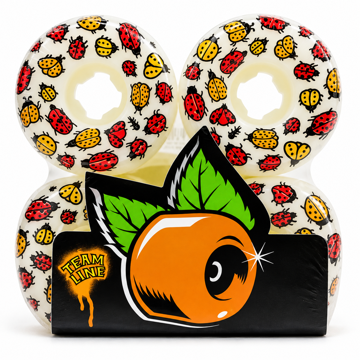 Roda OJ Wheels - Boserio Ladybugs Original White - 60mm