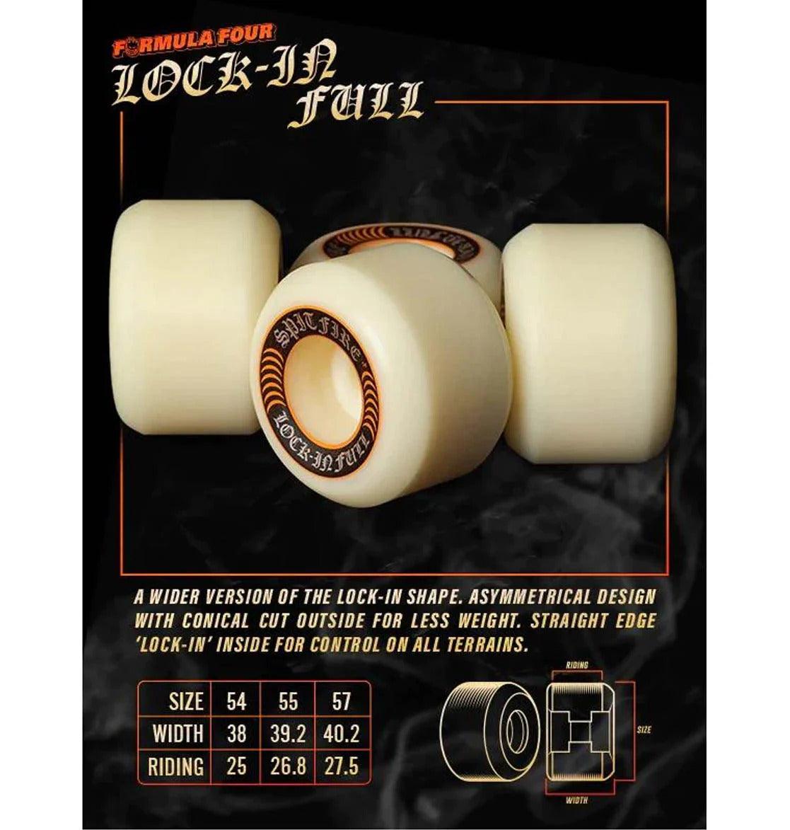 Roda Spitfire F4 Lock ins 99DU - 55mm