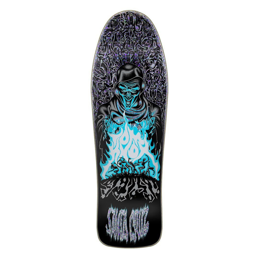 SANTA CRUZ Maple Old School  KNOX FIREPIT HOLOGRAPHIC  10.1"