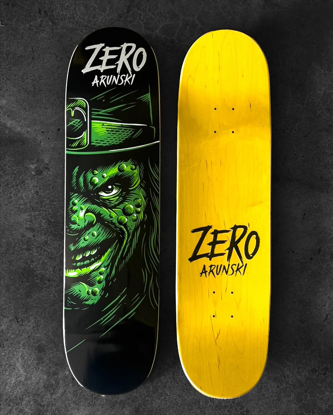 SHAPE MAPLE Zero Skateboards – Arunski Fright night 2 – Dreamin