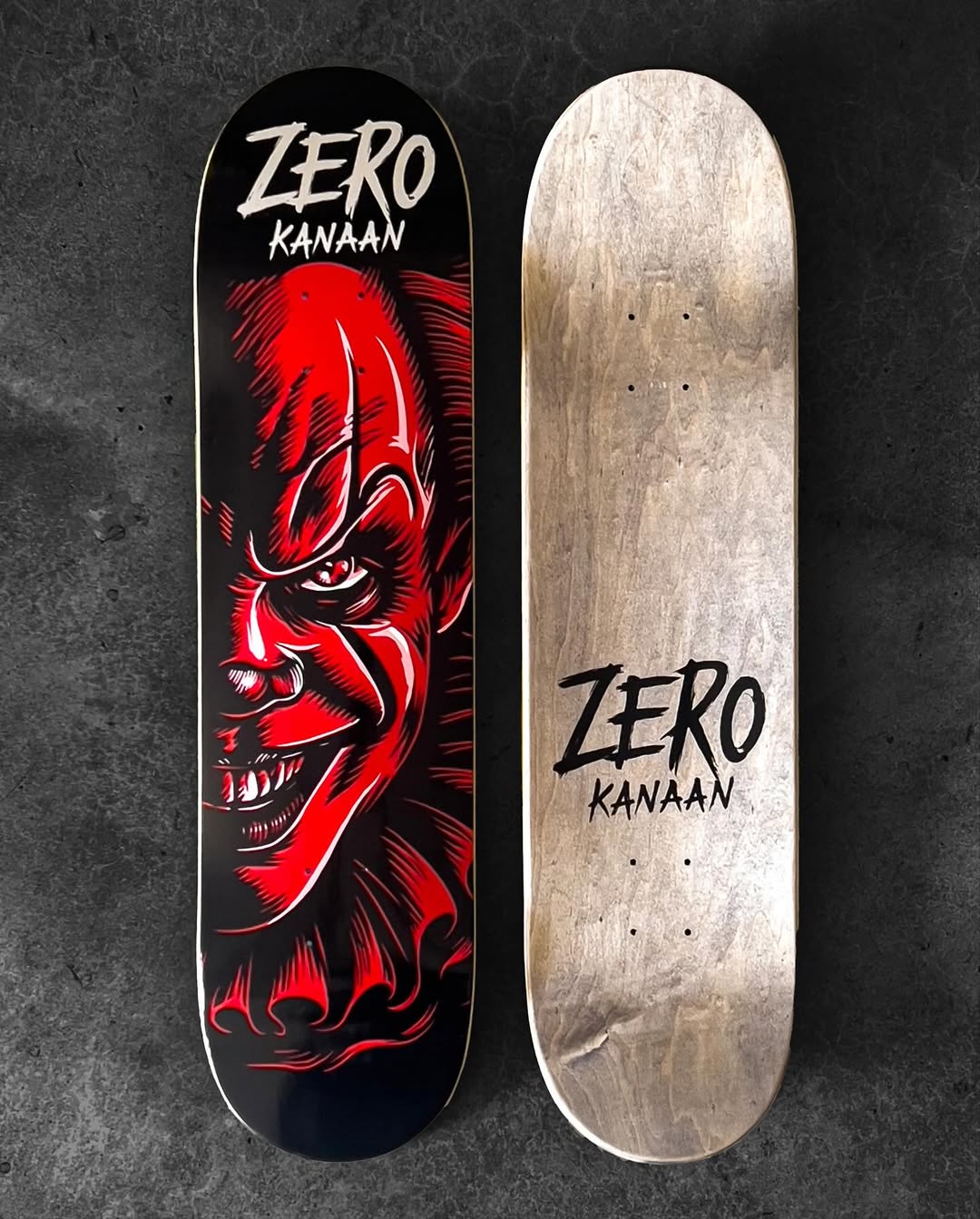 SHAPE MAPLE  Zero Skateboards – Kanaan Fright night 2