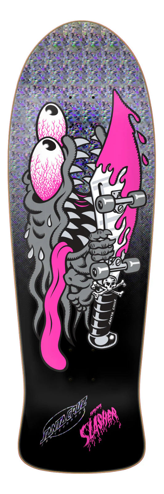 SHAPE SANTA CRUZ MAPLE OLD SCHOOL MEEK SLASHER HOLOGRAPHIC 10.1"