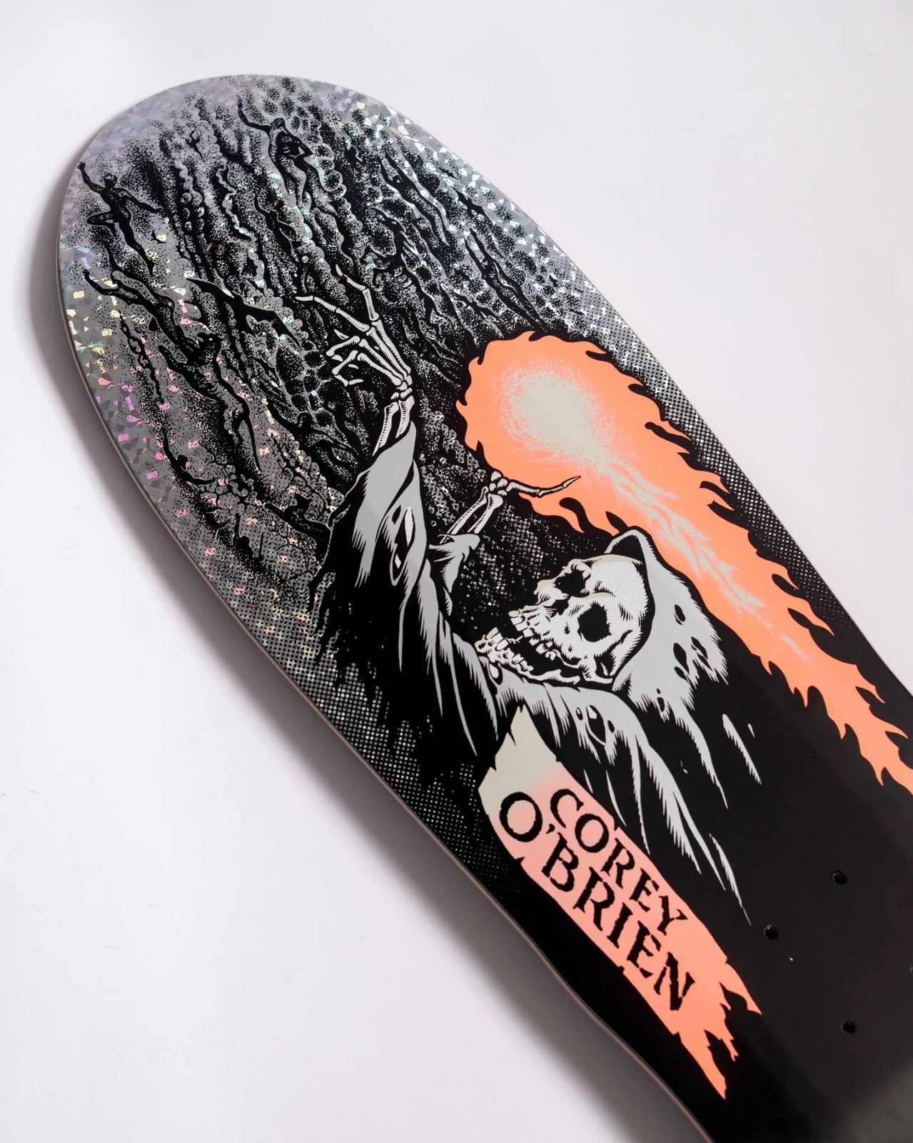 SHAPE SANTA CRUZ MAPLE OLD SCHOOL OBRIEN REAPER NEW HOLOGRAPHIC 9.85"