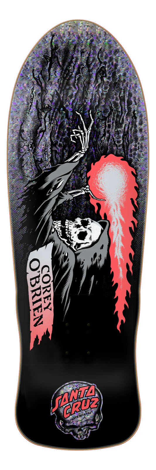 SHAPE SANTA CRUZ MAPLE OLD SCHOOL OBRIEN REAPER NEW HOLOGRAPHIC 9.85"