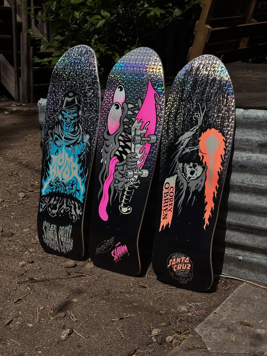 SHAPE SANTA CRUZ MAPLE OLD SCHOOL MEEK SLASHER HOLOGRAPHIC 10.1"