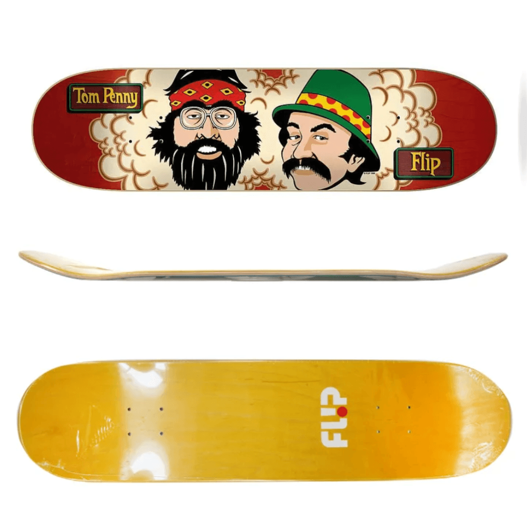 Shape Flip Maple Tom Penny Toms Friends Stain Assorted (Cheech Chong) - Red