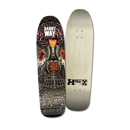 PRÉ VENDA Shape Importado H-Street Danny Way Pop heavy Metal Train PARK/POOL WB15 - 32.3 - 9.0"