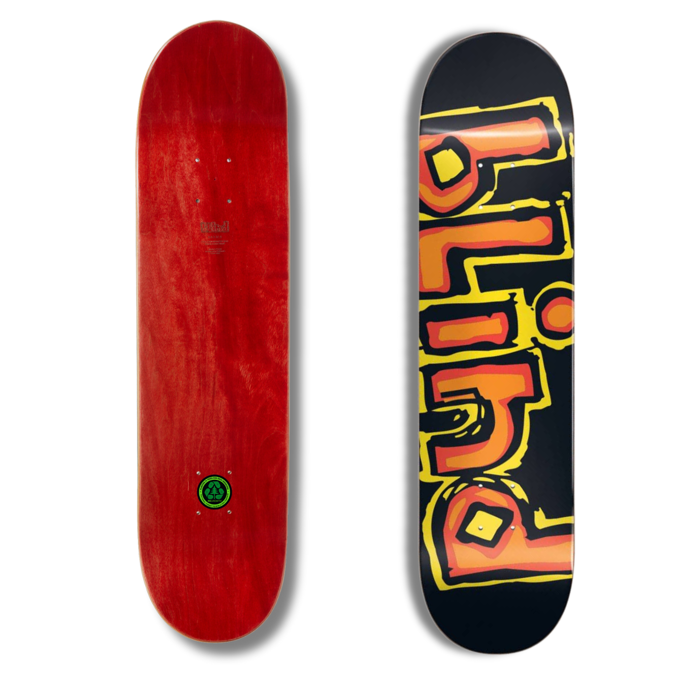 Shape Maple Blind OG logo Resin-7  Black/yellow 8.25"