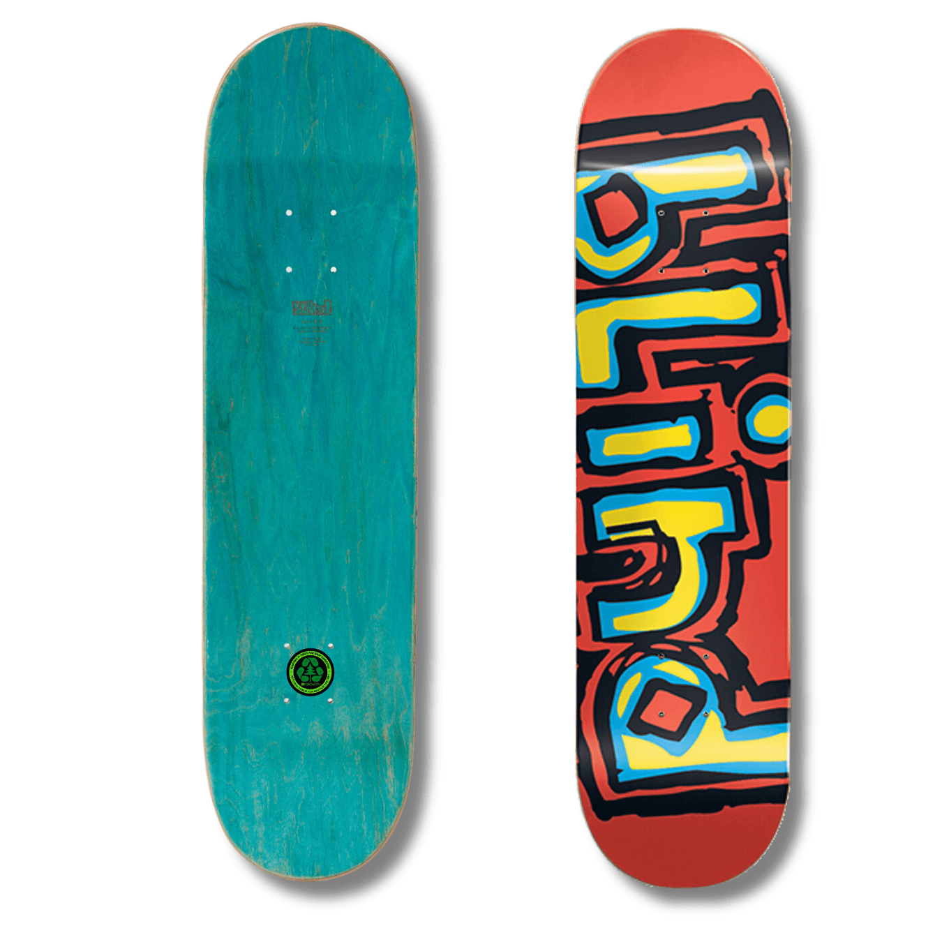 Shape importado Maple Blind OG logo Resin-7  Red/Blue