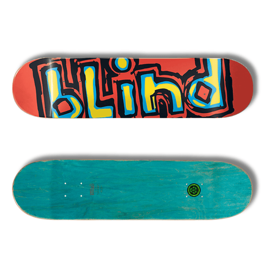 Shape importado Maple Blind OG logo Resin-7  Red/Blue