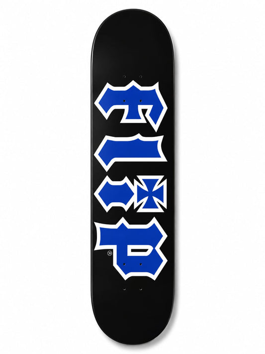 Shape FLIP Skateboards HKD BLACK/BLUE 8.25"