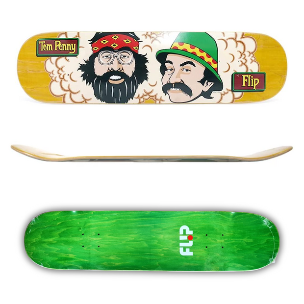 Shape Flip Maple Tom Penny Toms Friends Stain Assorted (Cheech Chong) - Yellow