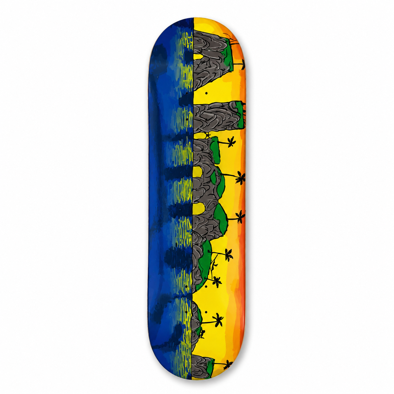 Shape Maple Almost Skateboard Tropical Beach 8.0"