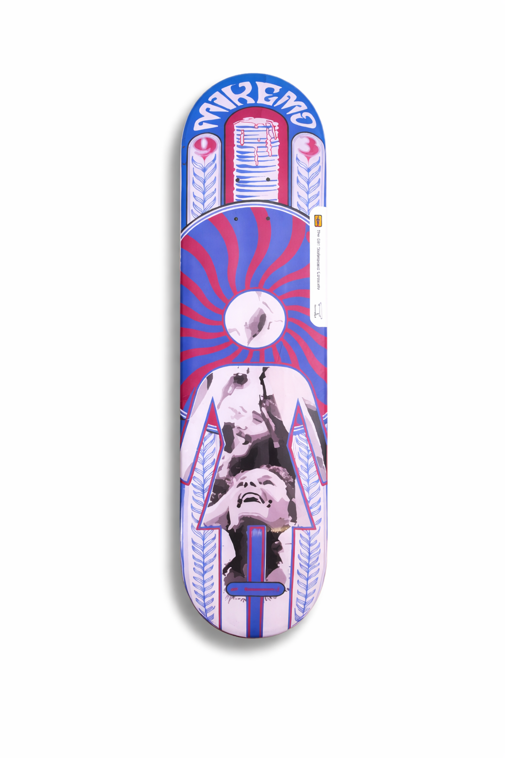 Shape Maple Girl Skateboards Mike Moo psycodelic 8.0"