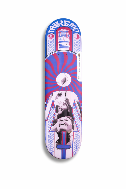 Shape Maple Girl Skateboards Mike Moo psycodelic 8.0"