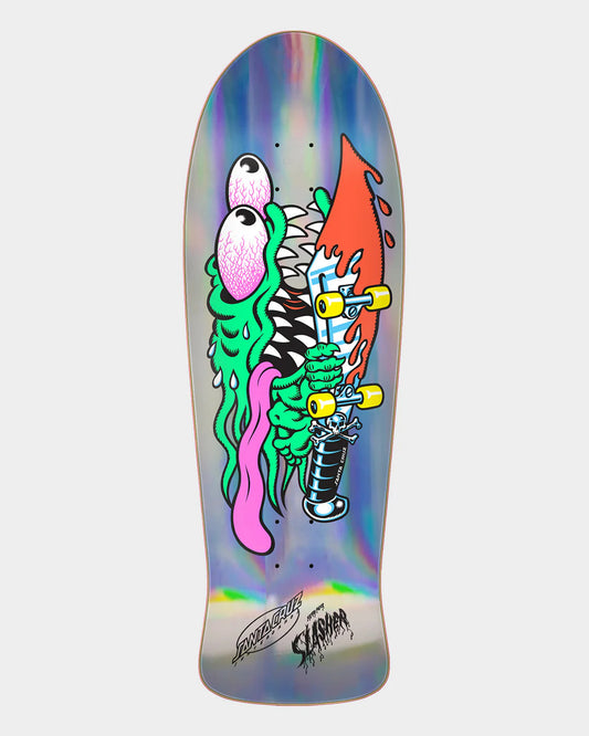 SHAPE SANTA CRUZ MEEK SLASHER SILVER FOIL REISSUE 10.1"
