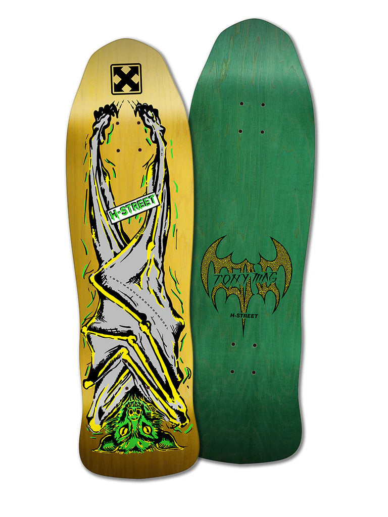 Shape Importado H-Street TONY MAG HELL BAT 33.5 x 9.5 ( Assinano por Tony Mag)