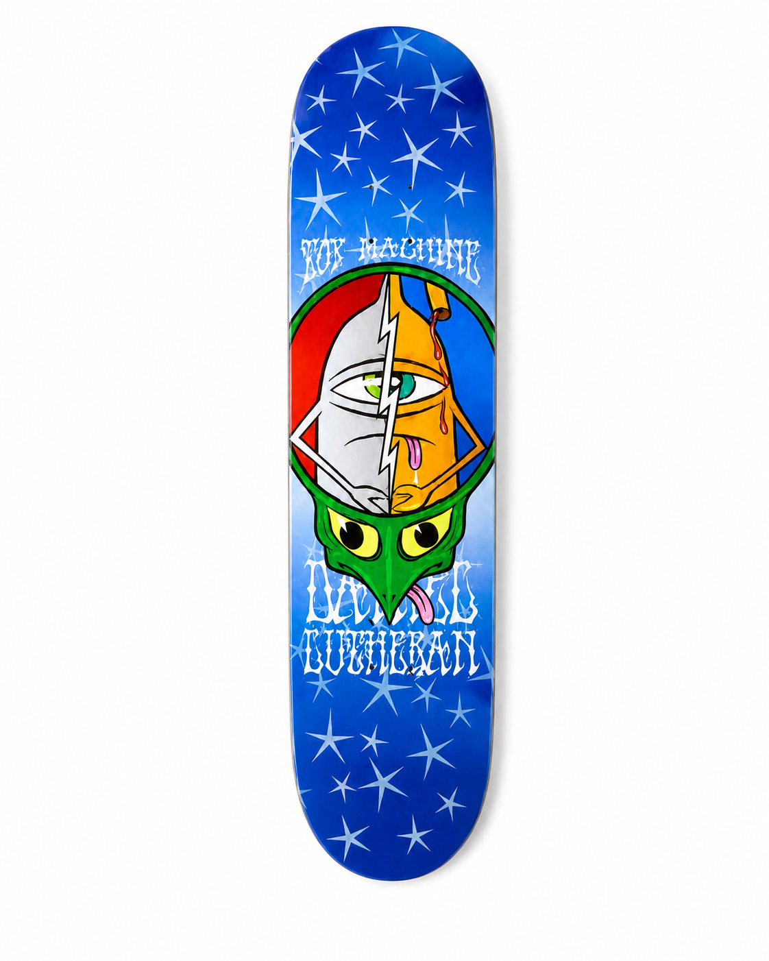 Shape Maple Toy Machine Lutheran Blue star 8.375''