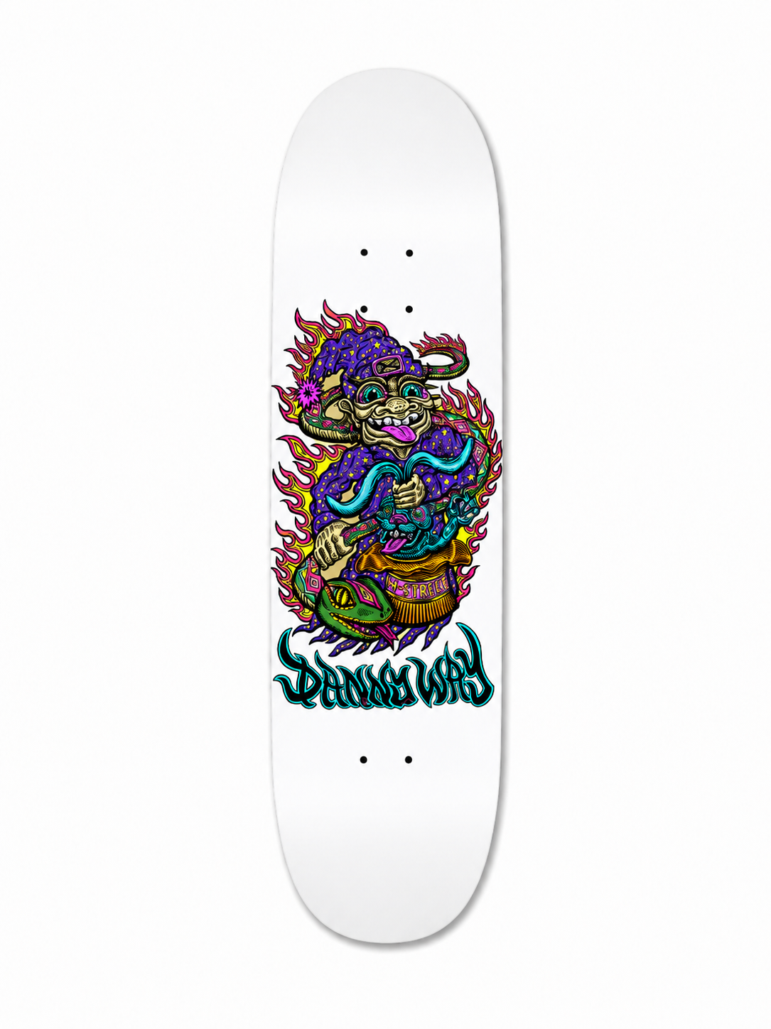 Shape importado H-Street DANNY WAY Serpent II Full White Resin-7 8.5"