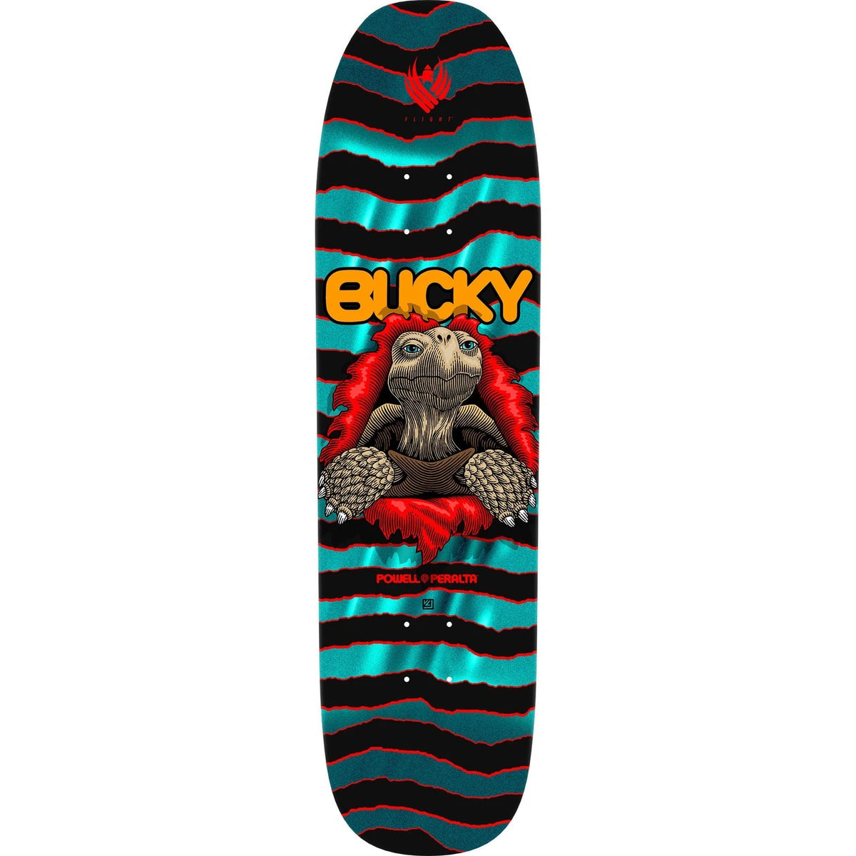 Shape importado Powell Peralta Flight Deck Bucky Lasek Tortoise 8.62" x 32.2" – Importado USA