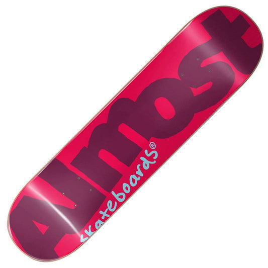 Skate Maple Resin-7 Almost Skateboard Color Logo HYB - Red clour 8.0