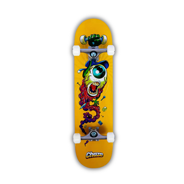 Skate importado Chaze - Iniciante - Monster yellow