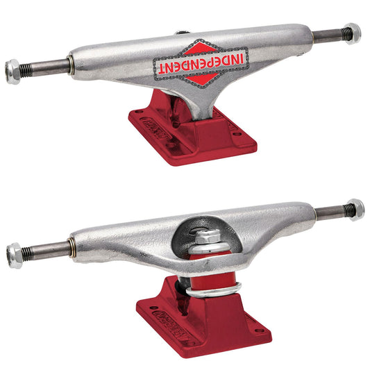 Trucks Independent Stage 11  Forged Hollow Chain Breaker Silver Ano Red - PRE VENDA