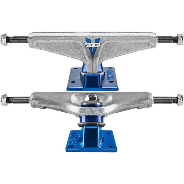 Venture trucks  Polished Forged  Blue Low 5.0 - 139mm