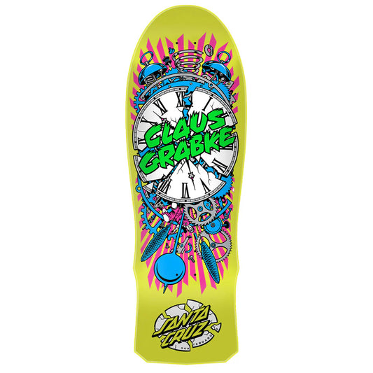 SHAPE SANTA CRUZ GRABKE EXPLODING CLOCK REISSUE 10.04" x 29.83"