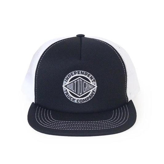 Boné Independent trucker Printed Mesh - BTG Summit Cinza/branco