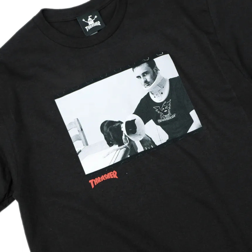 Camiseta Thrasher  TOY MACHINE TEMPLETON BY BRUNETT - Black/Preto