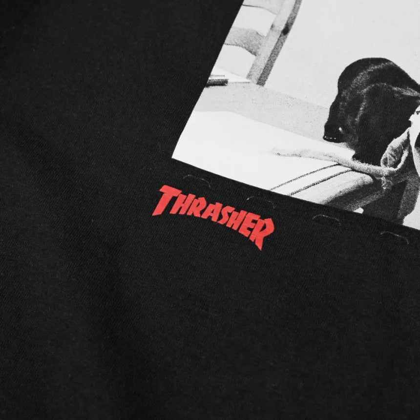 Camiseta Thrasher  TOY MACHINE TEMPLETON BY BRUNETT - Black/Preto