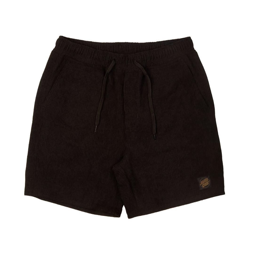 BERMUDA SANTA CRUZ VELUDO SAGA CORD SHORT - PRETO/ BLACK - Dreamin Shop BR