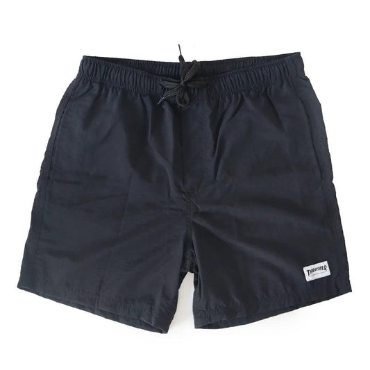 BERMUDA THRASHER LOGO LABEL SHORT - Preto - Dreamin Shop BR