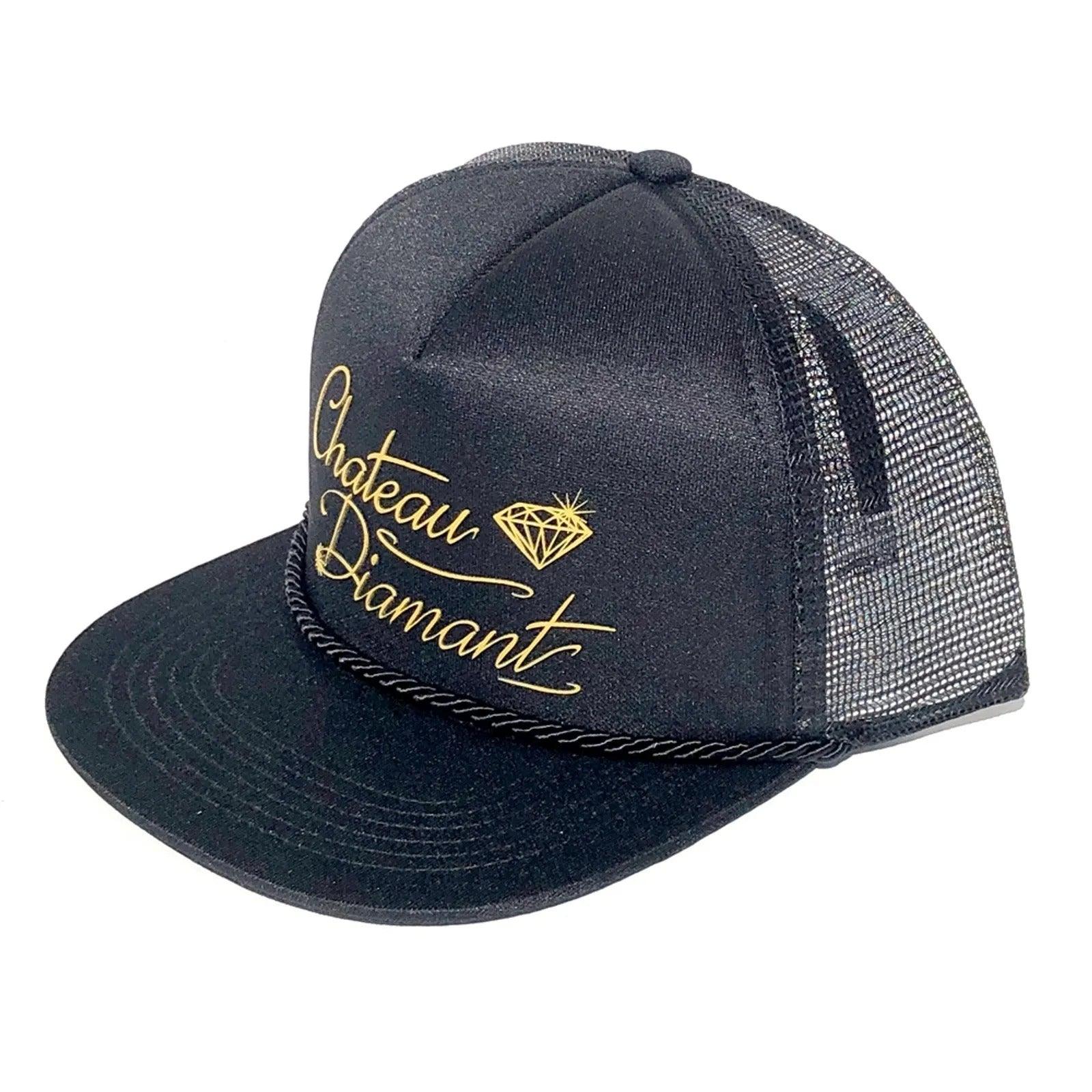 Boné Diamond CHATEAU DIAMANT SNAPBACK - Black/Preto - Dreamin Shop BR