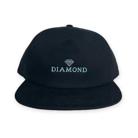 Boné Diamond CLASSIC SNAPBACK - Black/Preto - Dreamin Shop BR